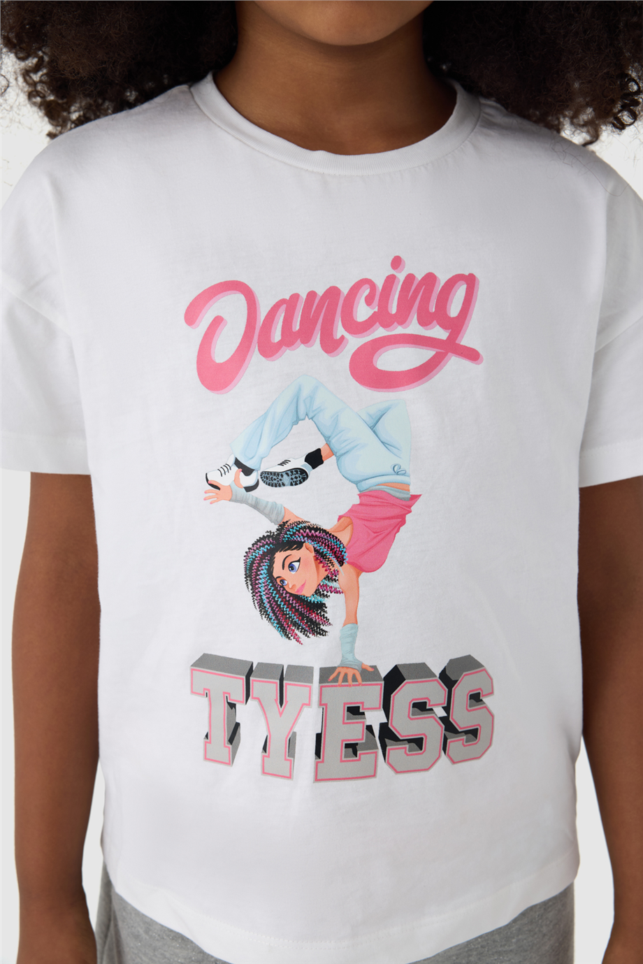 Tyess Girl White TshirtTyess Girl White Tshirt