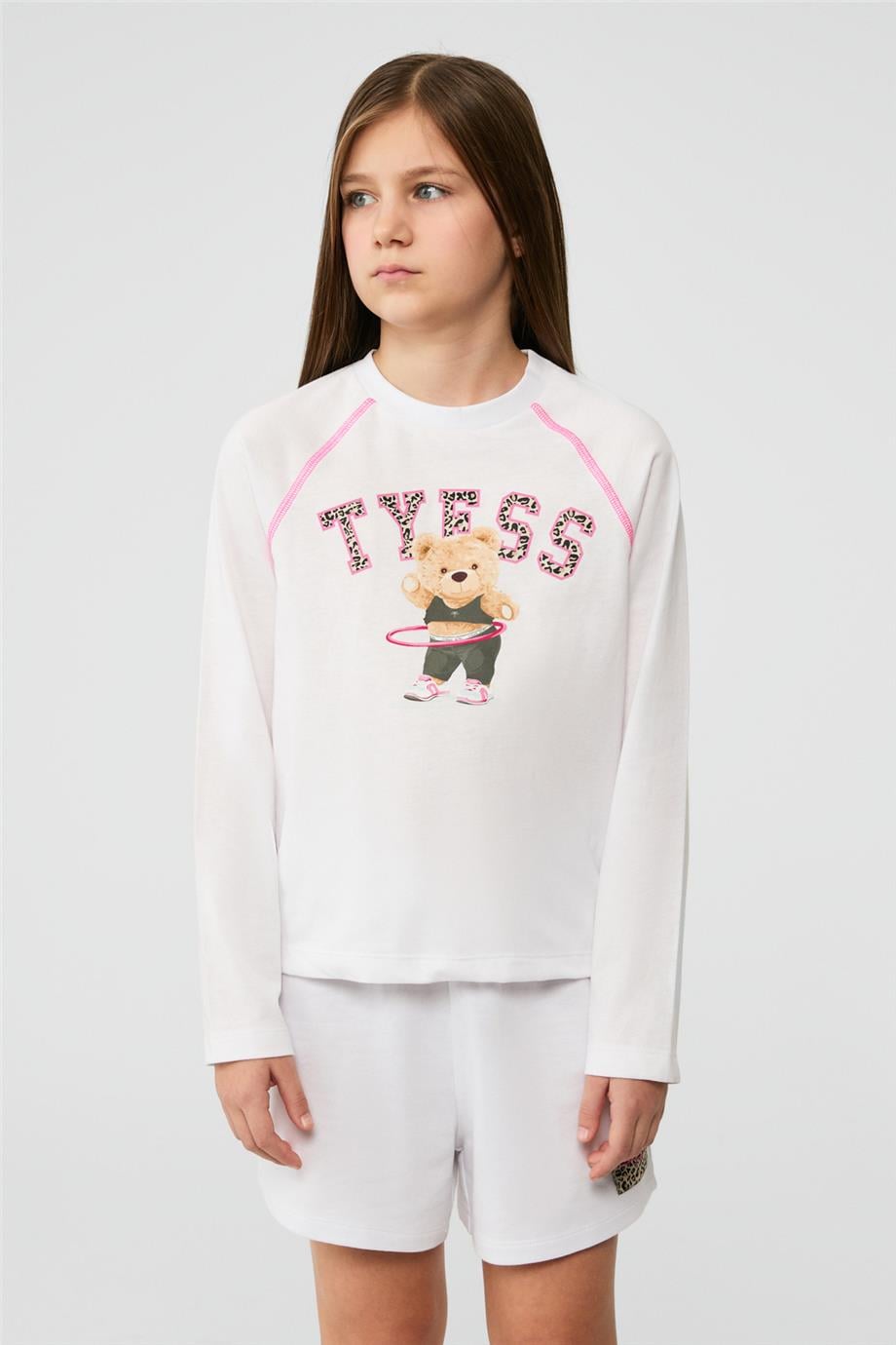 Tyess Girl White TshirtTyess Girl White Tshirt