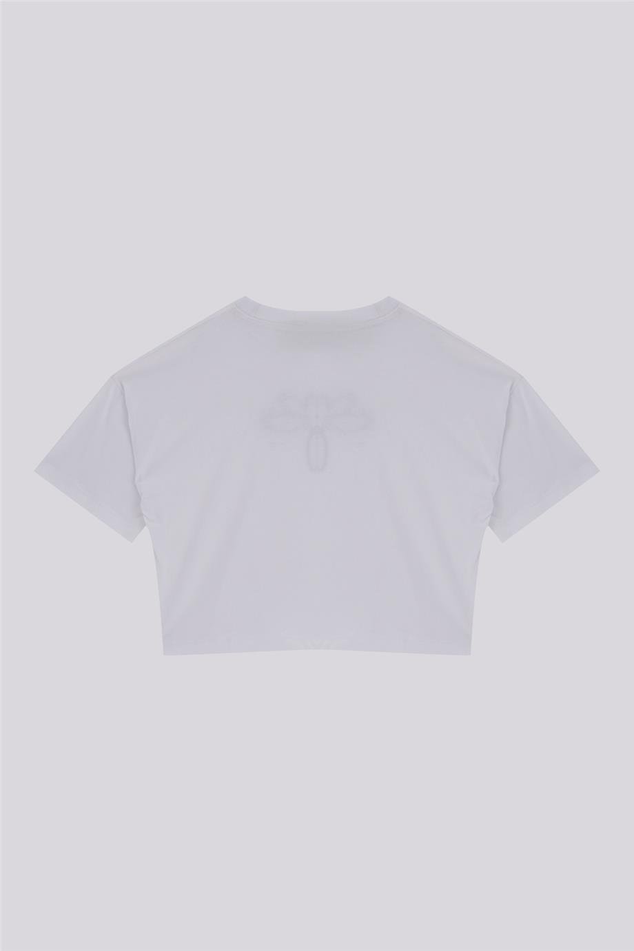 Tyess Kız Çocuk Beyaz TshirtTyess Kız Çocuk Beyaz Tshirt