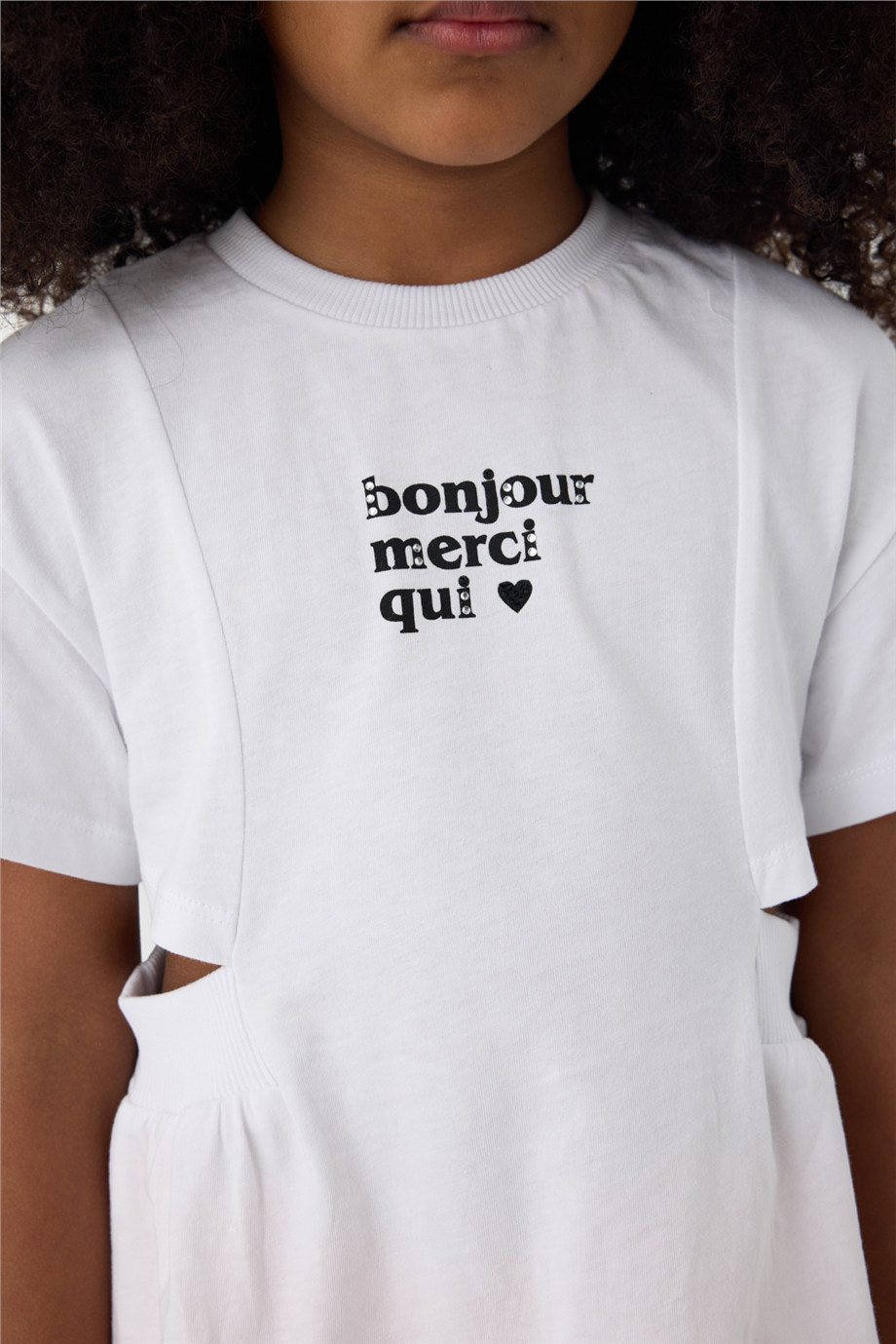 Tyess Kız Çocuk Beyaz TshirtTyess Kız Çocuk Beyaz Tshirt