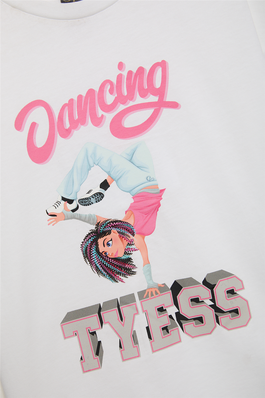 Tyess Girl White TshirtTyess Girl White Tshirt