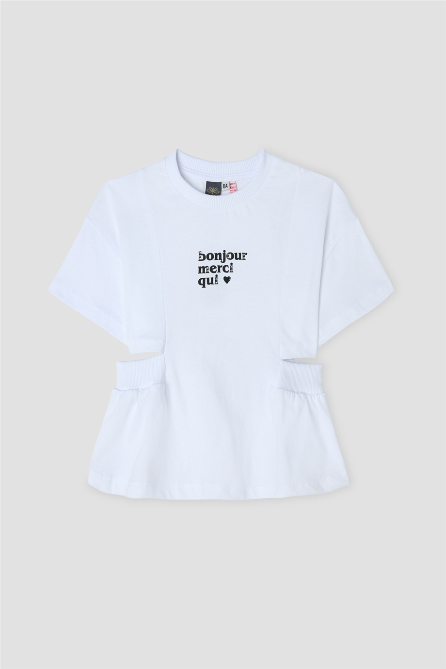 Tyess Kız Çocuk Beyaz TshirtTyess Kız Çocuk Beyaz Tshirt
