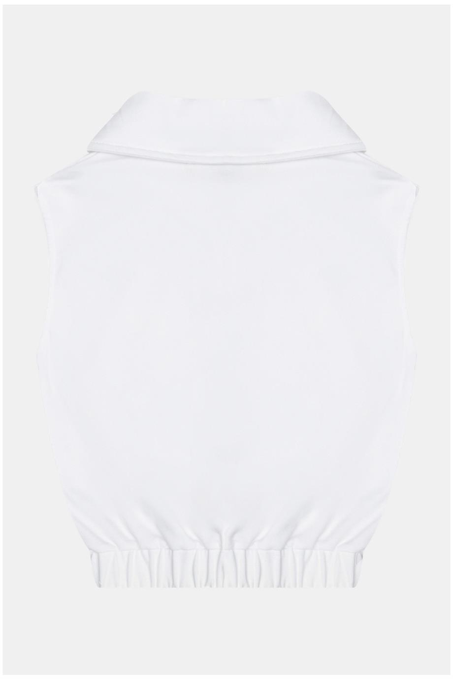 Tyess Kız Çocuk Beyaz Yelek