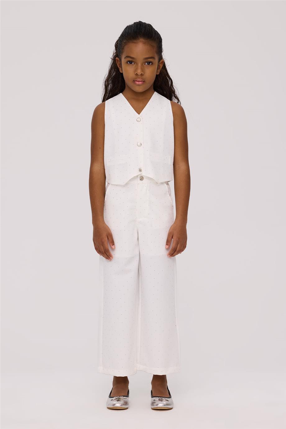 Tyess Girl Grey VestTyess Girl Grey Vest