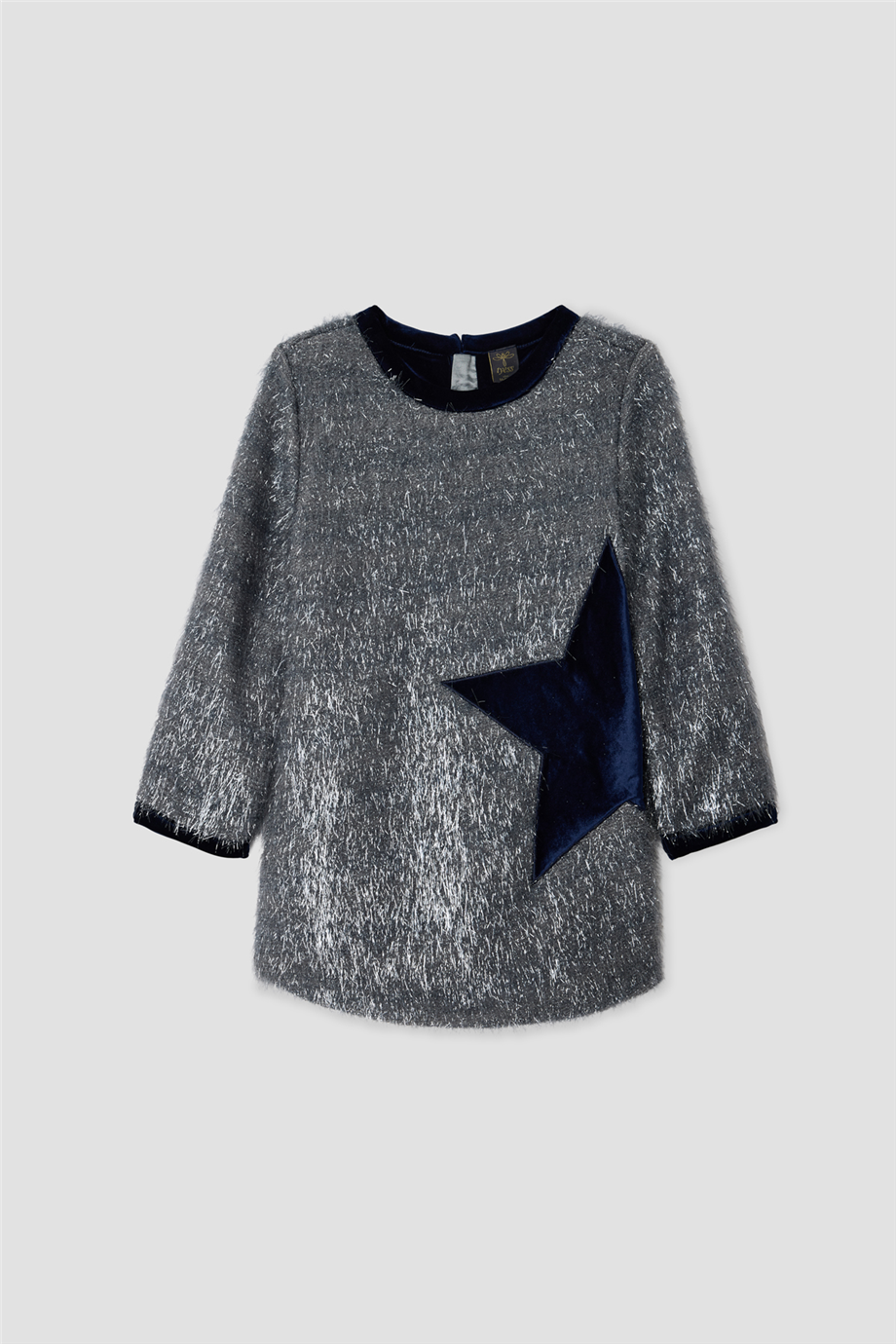Tyess Girls Crew Neck DressTyess Girls Crew Neck Dress