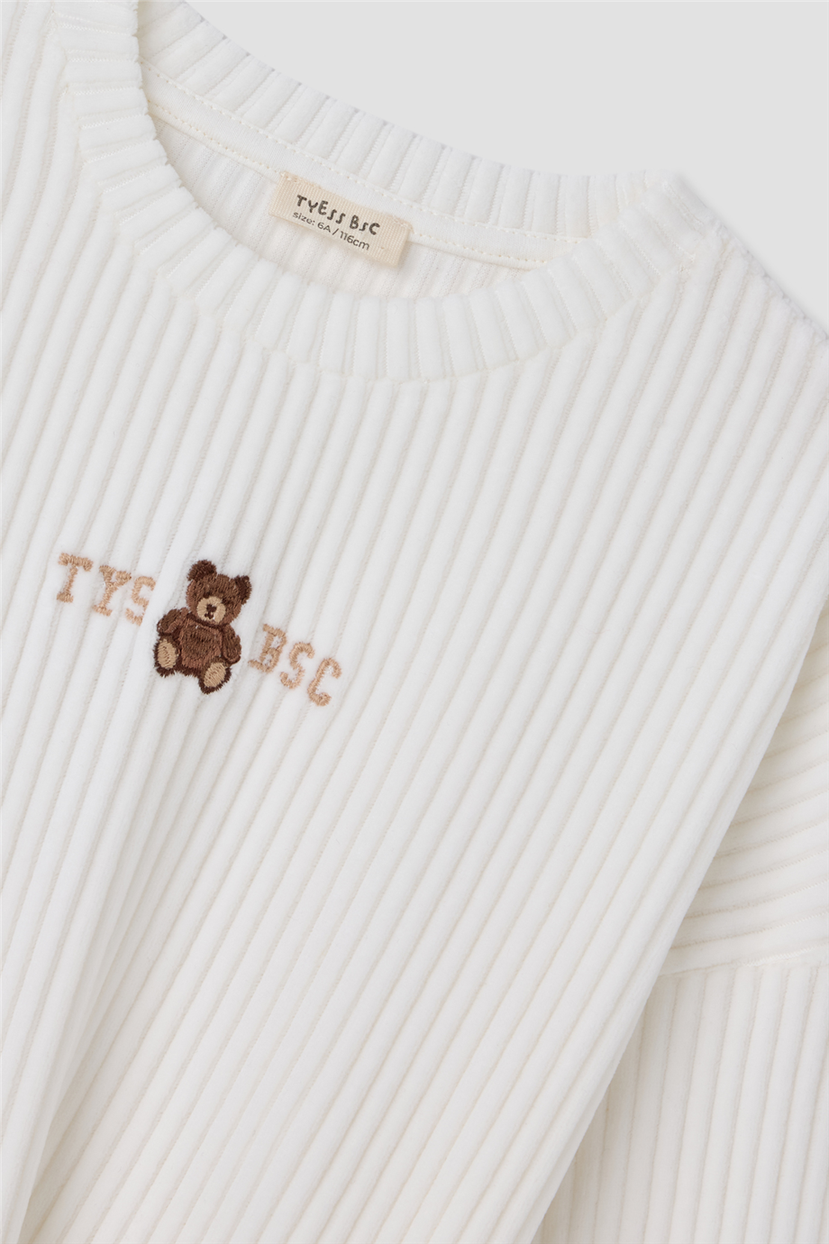 Tyess Girls Crew Neck Eşofman SetTyess Girls Crew Neck Eşofman Set