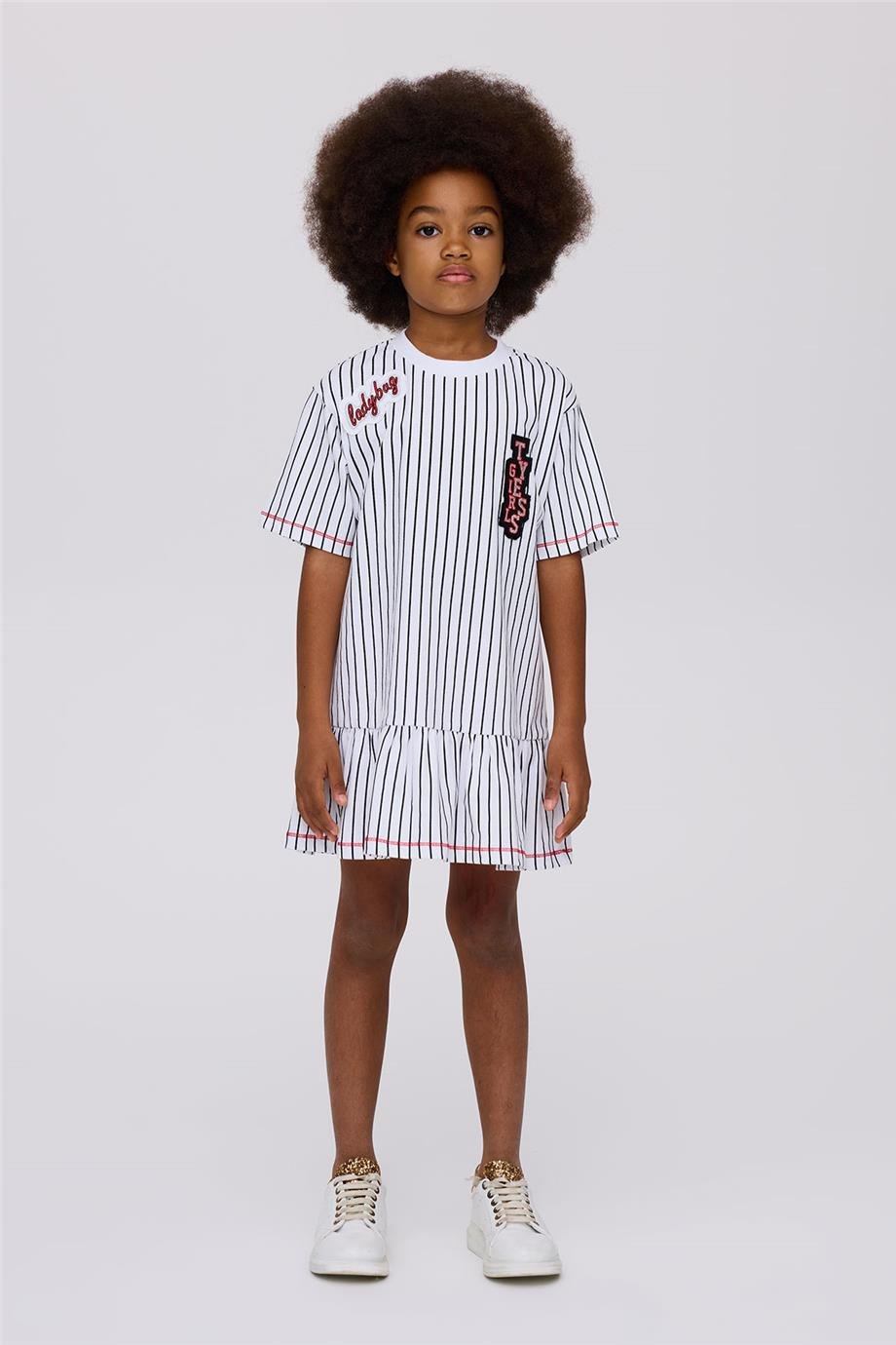 Tyess Girl Striped DressTyess Girl Striped Dress