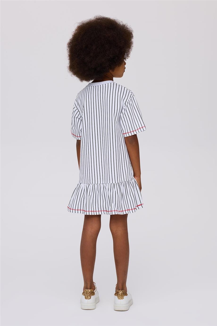 Tyess Girl Striped DressTyess Girl Striped Dress