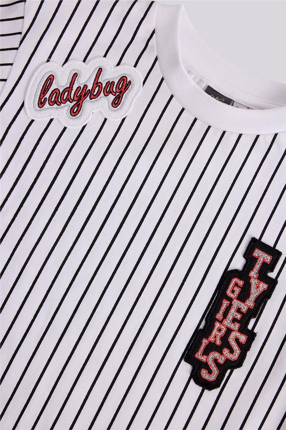 Tyess Girl Striped DressTyess Girl Striped Dress