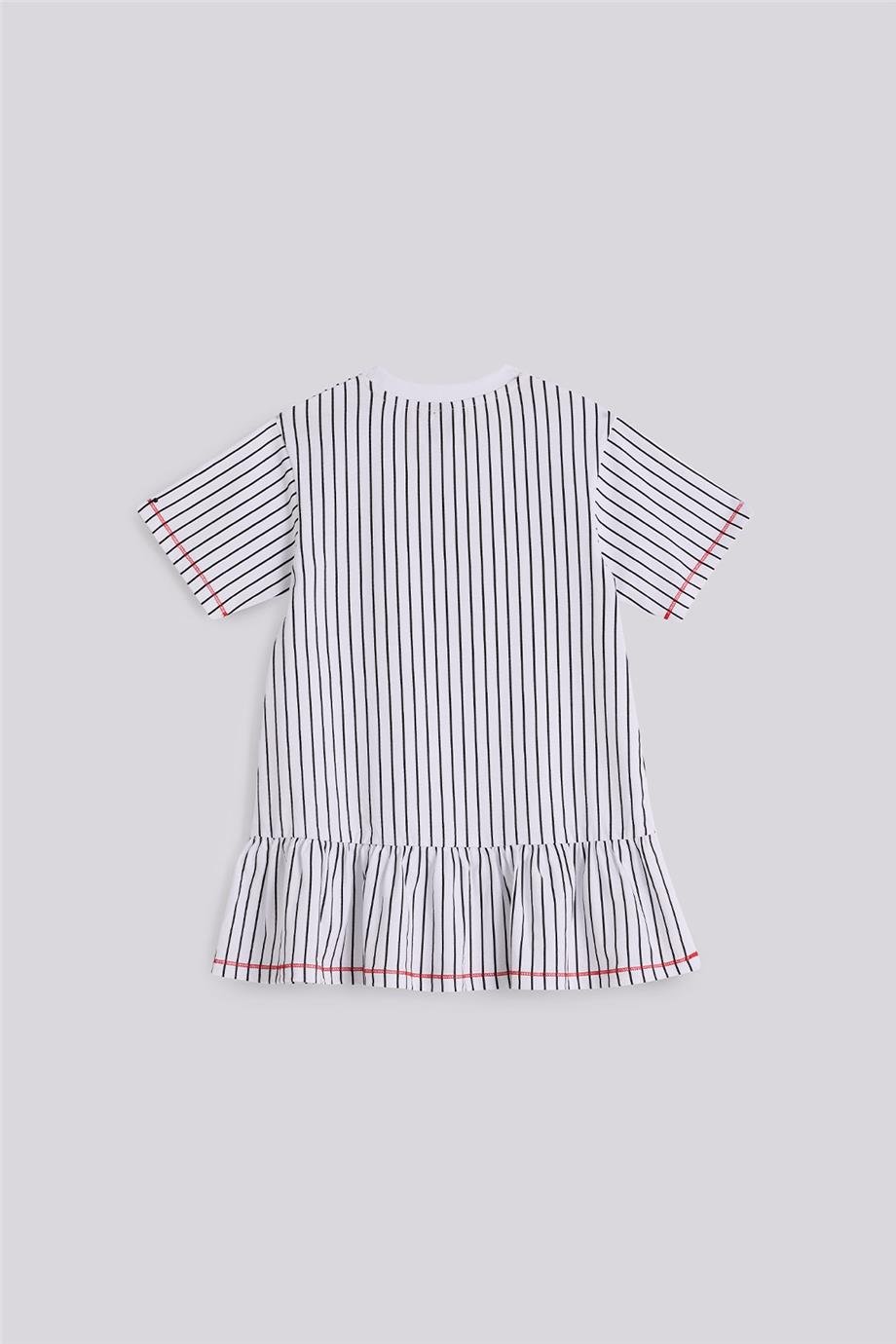 Tyess Girl Striped DressTyess Girl Striped Dress