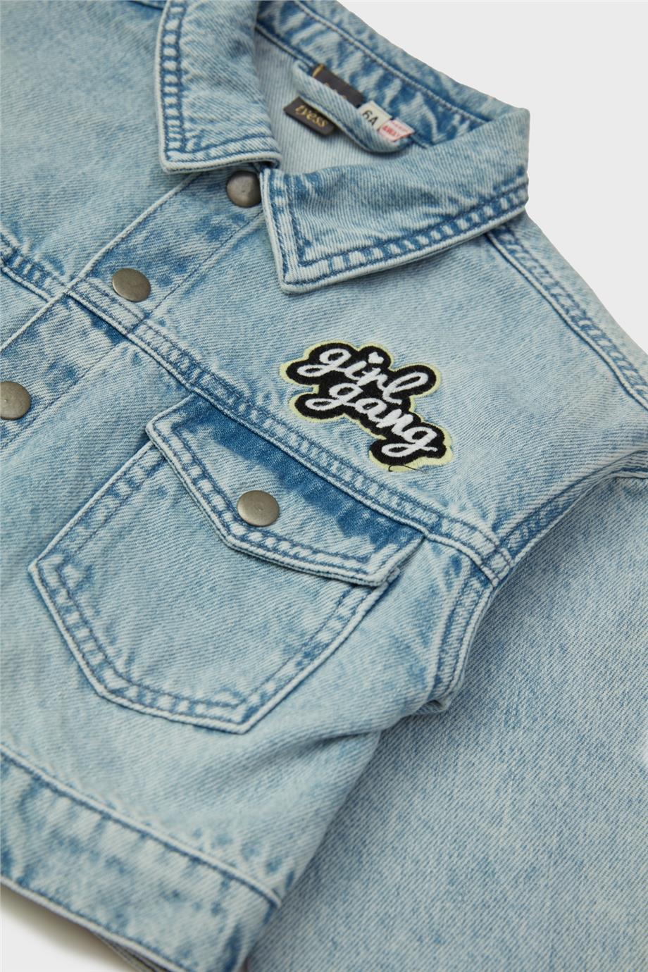 Tyess Kız Çocuk Denim Ceket