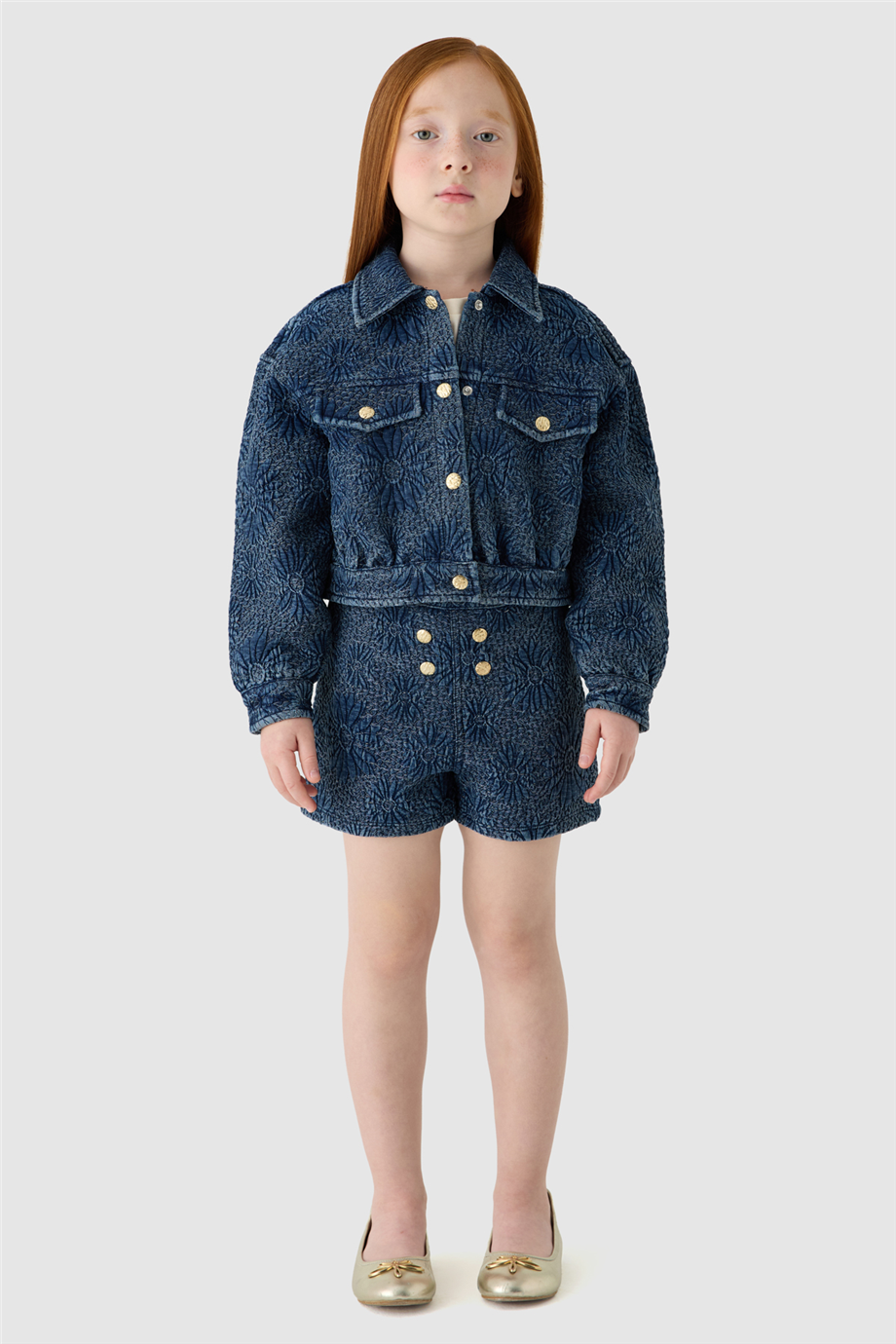 Tyess Kız Çocuk Denim CeketTyess Kız Çocuk Denim Ceket