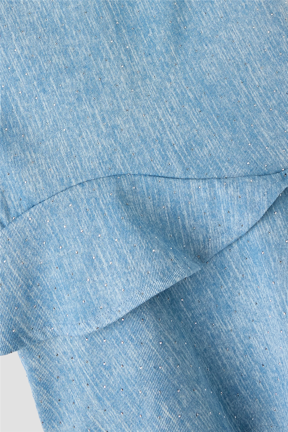 Tyess Kız Çocuk Denim ElbiseTyess Kız Çocuk Denim Elbise
