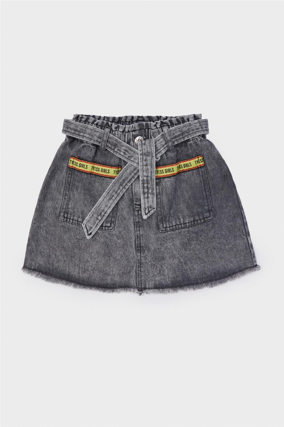 Tyess Kız Çocuk Denim Etek