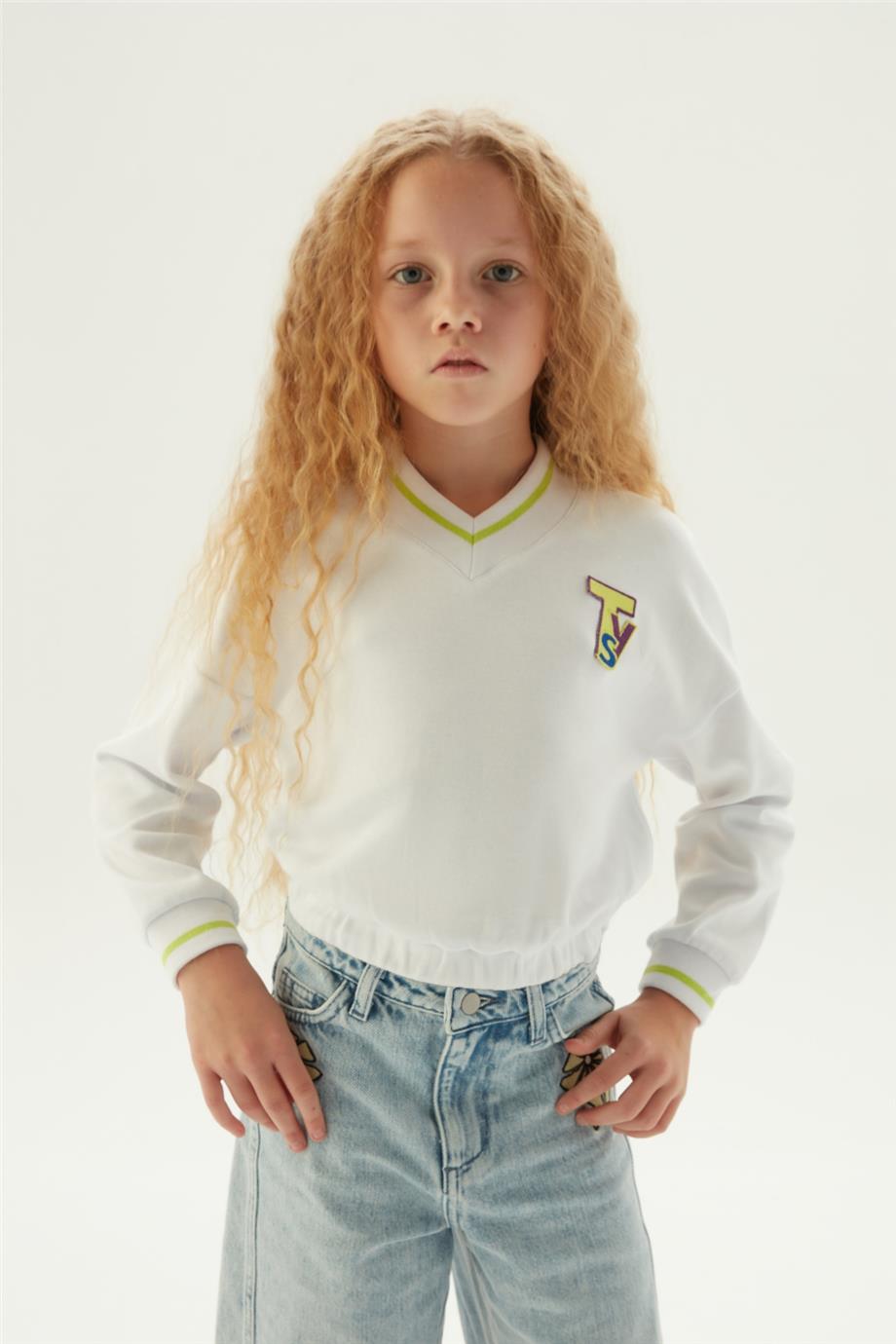 Tyess Kız Çocuk Denim Pantolon