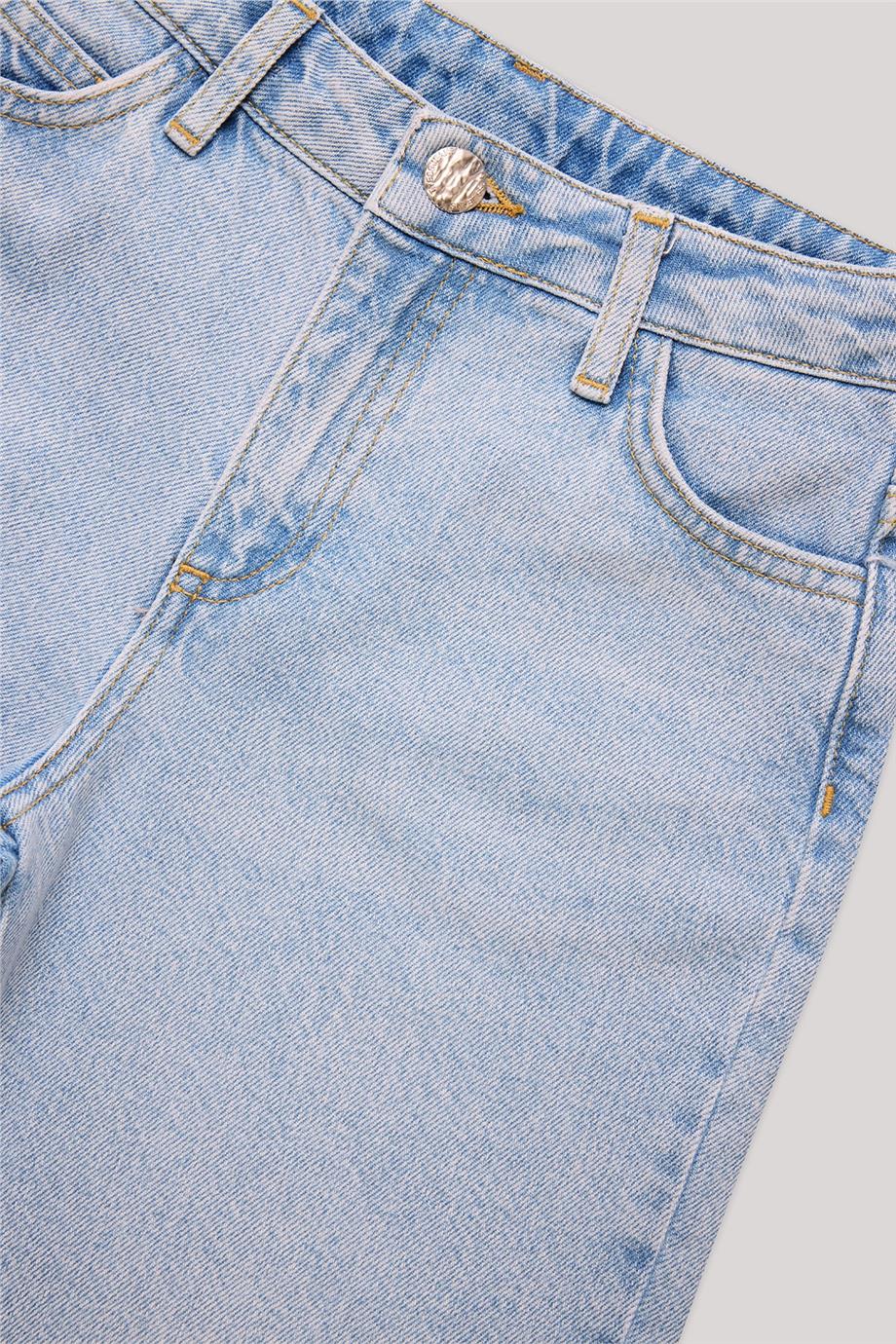 Tyess Kız Çocuk Denim Pantolon