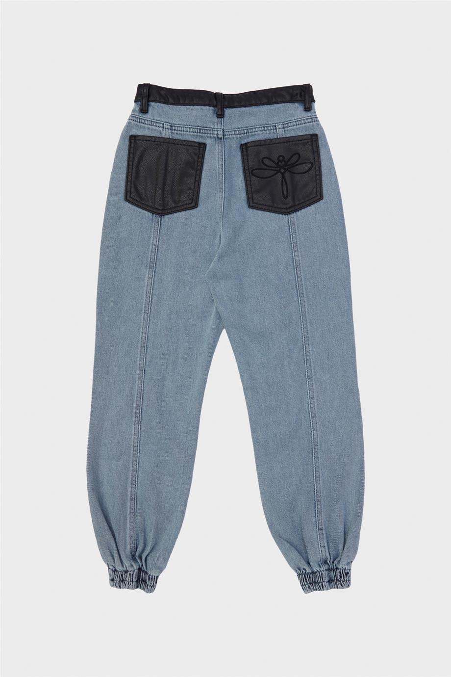 Tyess Kız Çocuk Denim Pantolon