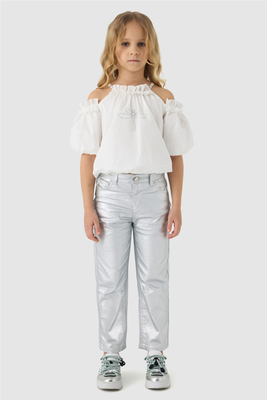 Tyess Kız Çocuk Denim PantolonTyess Kız Çocuk Denim Pantolon