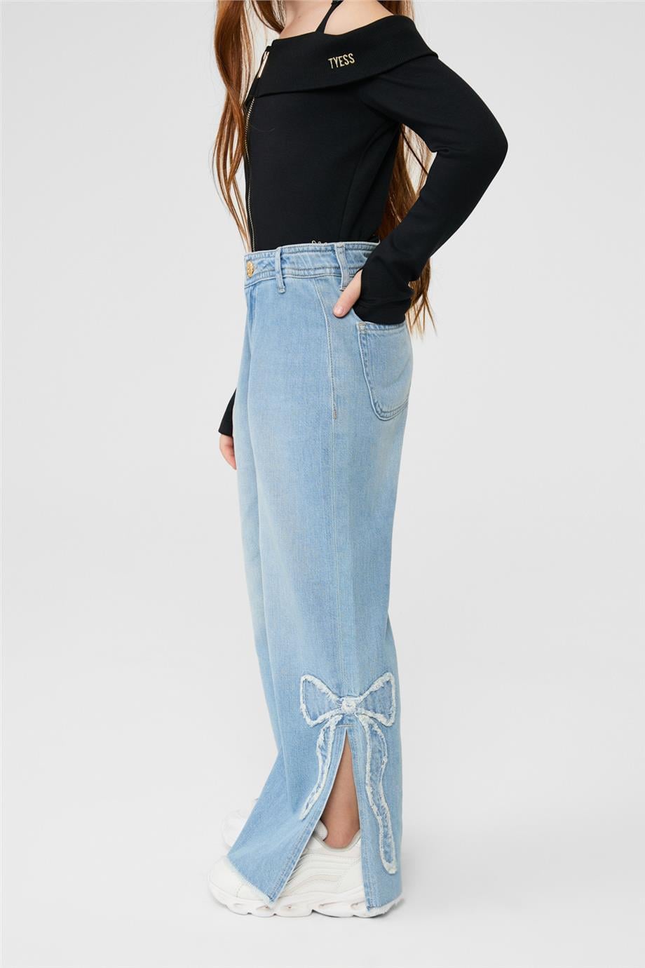 Tyess Kız Çocuk Denim PantolonTyess Kız Çocuk Denim Pantolon