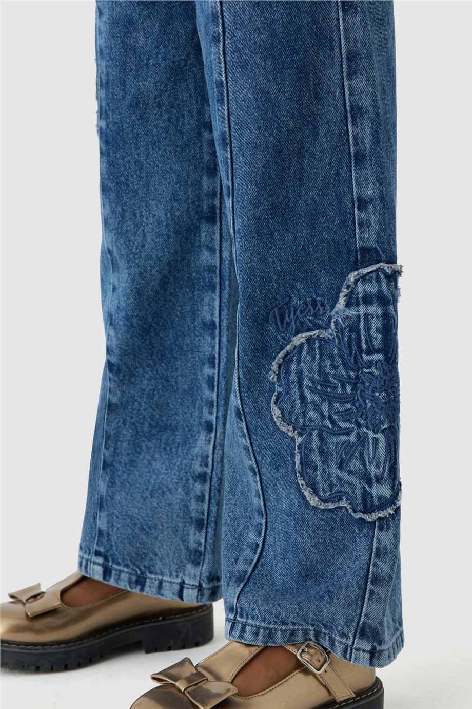 Tyess Kız Çocuk Denim PantolonTyess Kız Çocuk Denim Pantolon