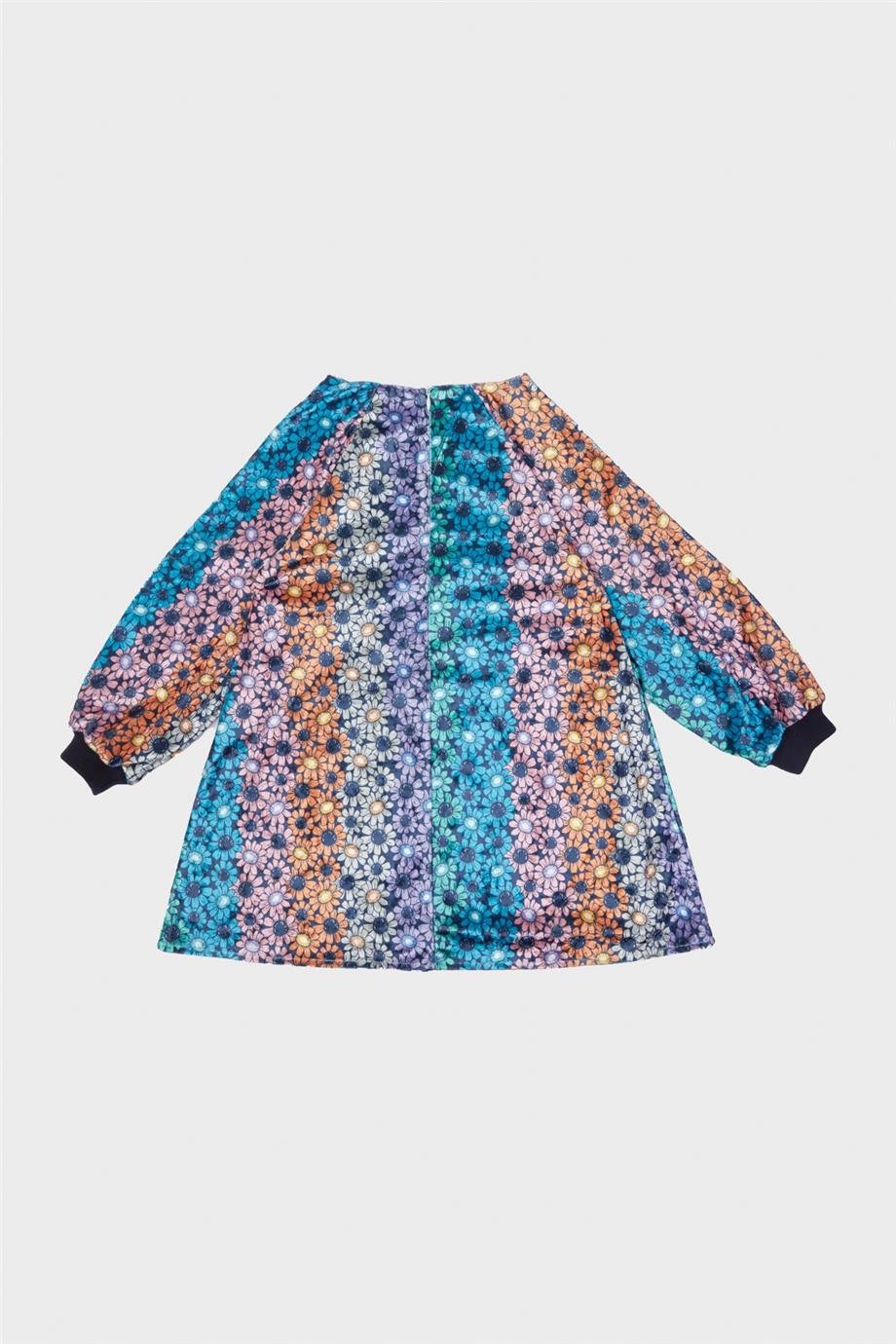 Tyess Kız Çocuk Desenli Elbise