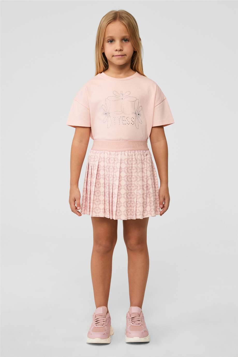 Tyess Girl Patterned SkirtTyess Girl Patterned Skirt