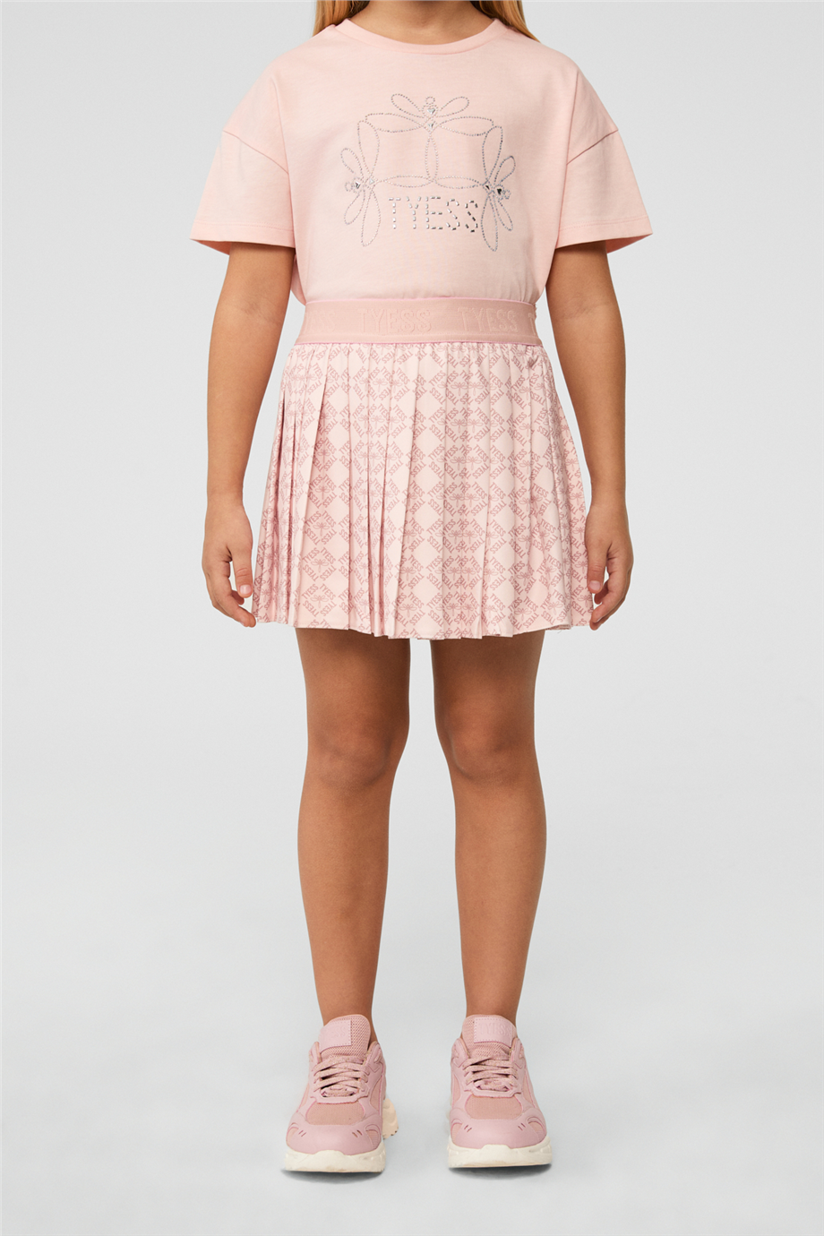 Tyess Girl Patterned SkirtTyess Girl Patterned Skirt