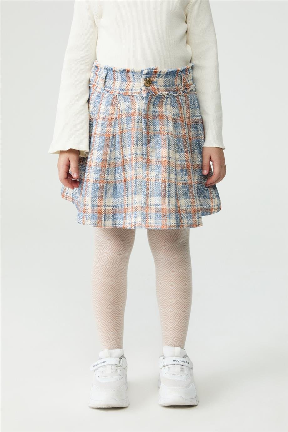 Tyess Kız Çocuk Desenli EtekTyess Kız Çocuk Desenli Etek