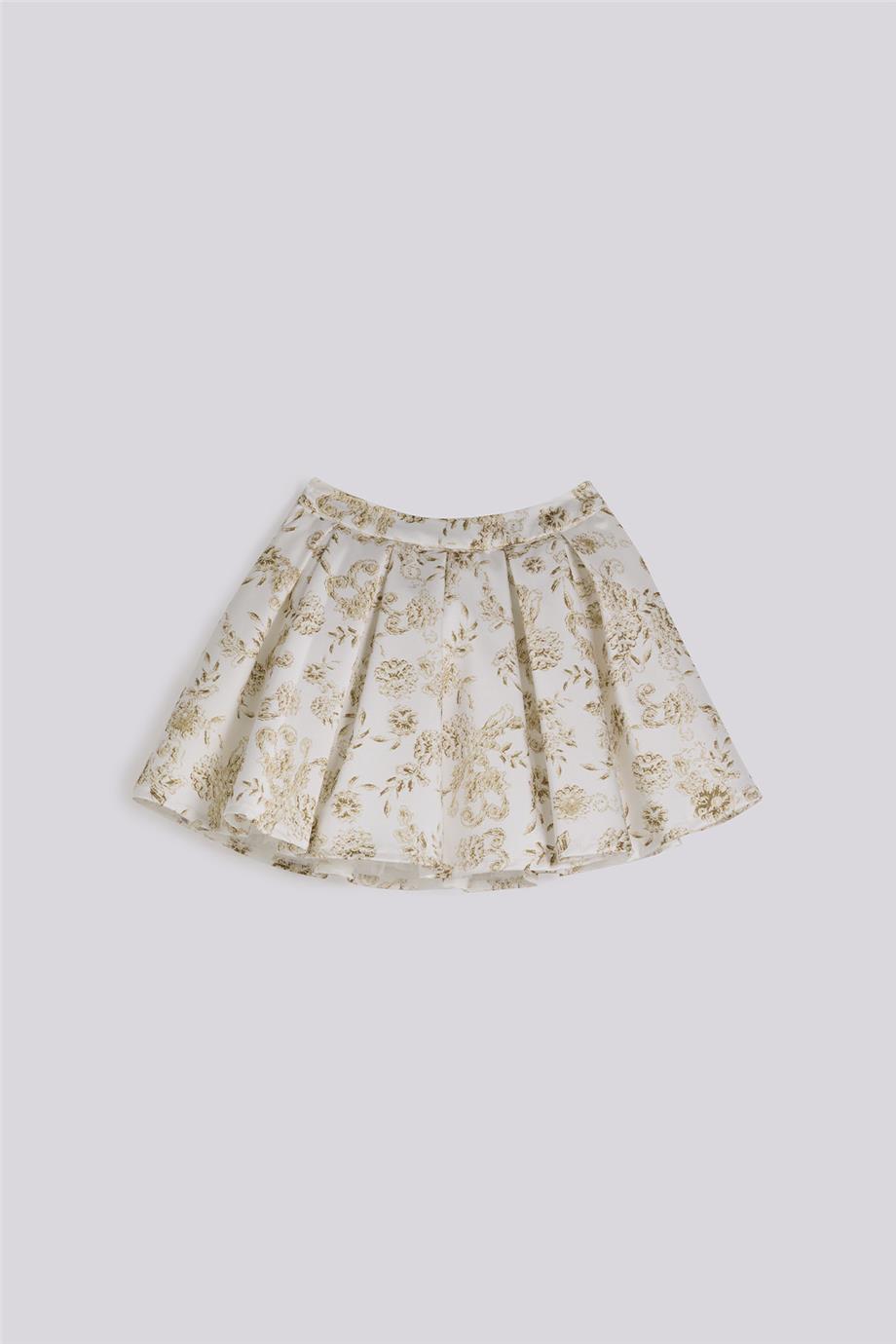 Tyess Kız Çocuk Desenli EtekTyess Kız Çocuk Desenli Etek