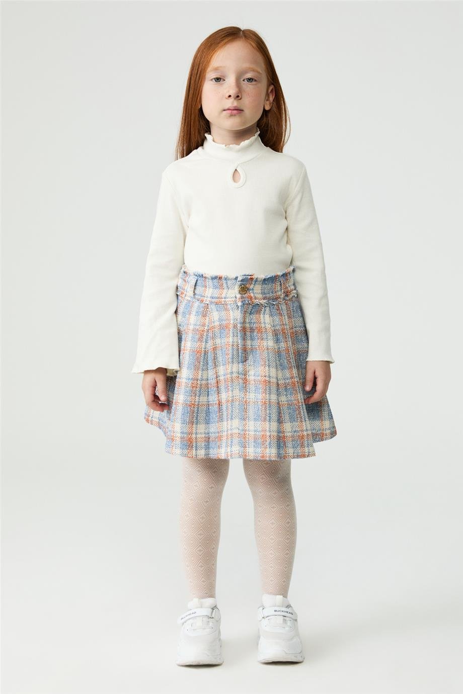 Tyess Kız Çocuk Desenli EtekTyess Kız Çocuk Desenli Etek