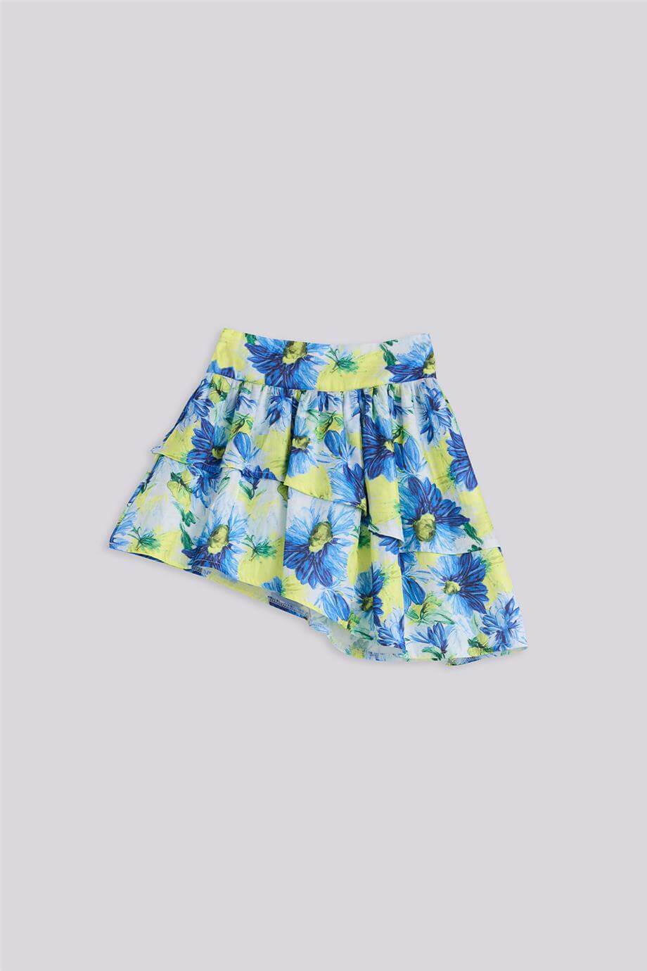 Tyess Kız Çocuk Desenli EtekTyess Kız Çocuk Desenli Etek