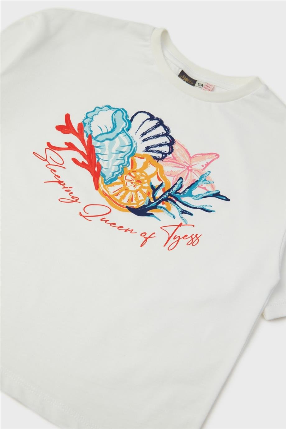 Tyess Kız Çocuk Desenli Pijama Takımı