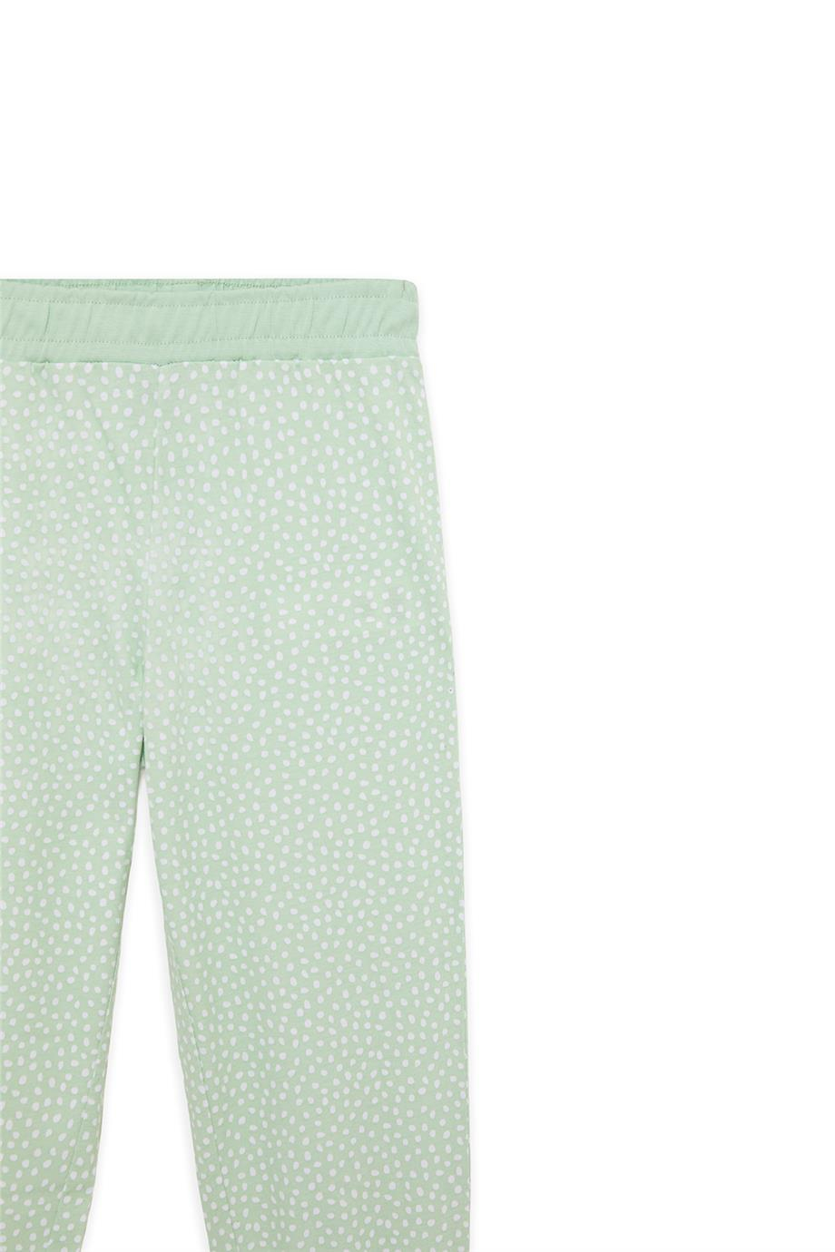 Tyess Girl Patterned Pyjama Suit Tyess Girl Patterned Pyjama Suit 