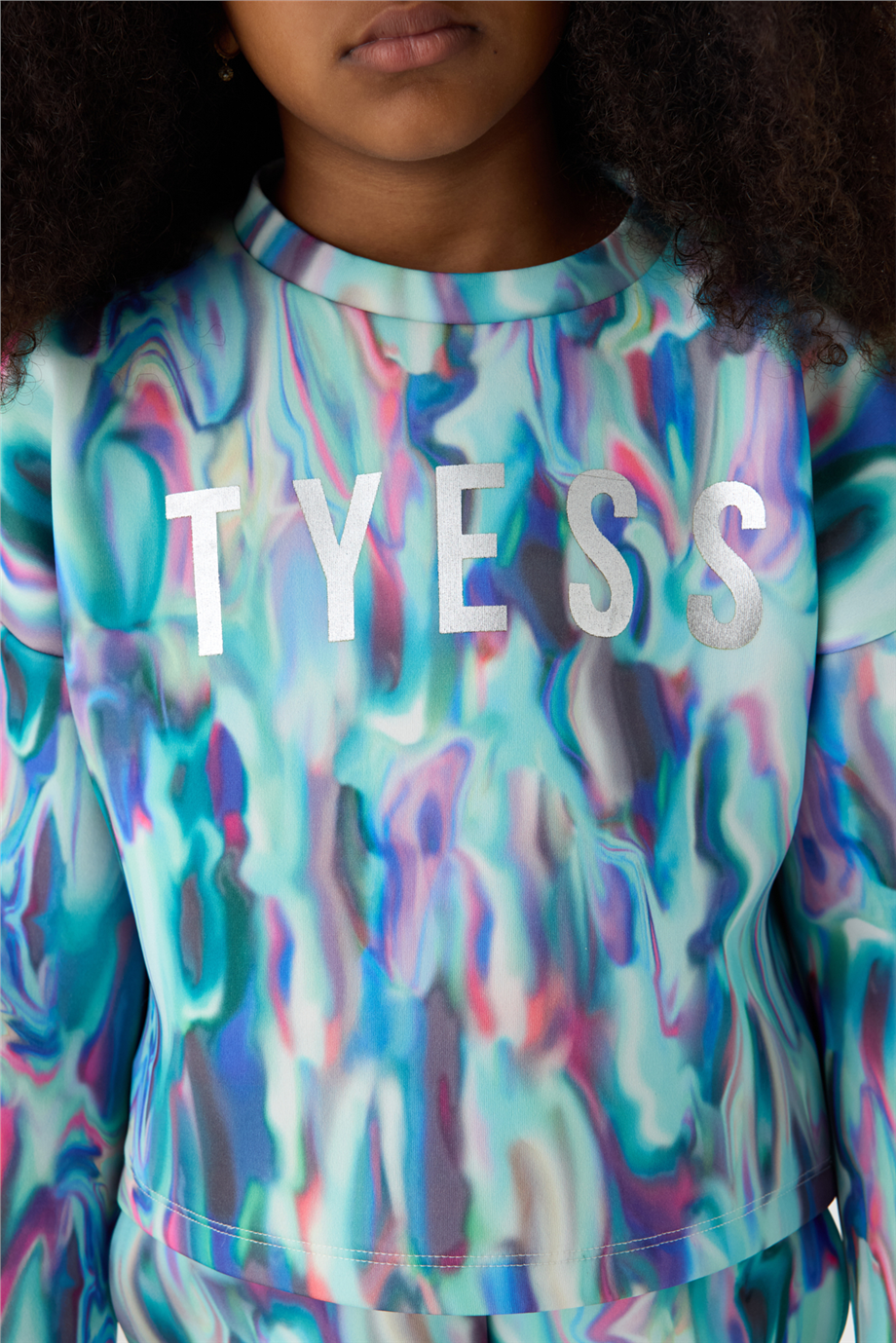 Tyess Kız Çocuk Desenli SweatshirtTyess Kız Çocuk Desenli Sweatshirt