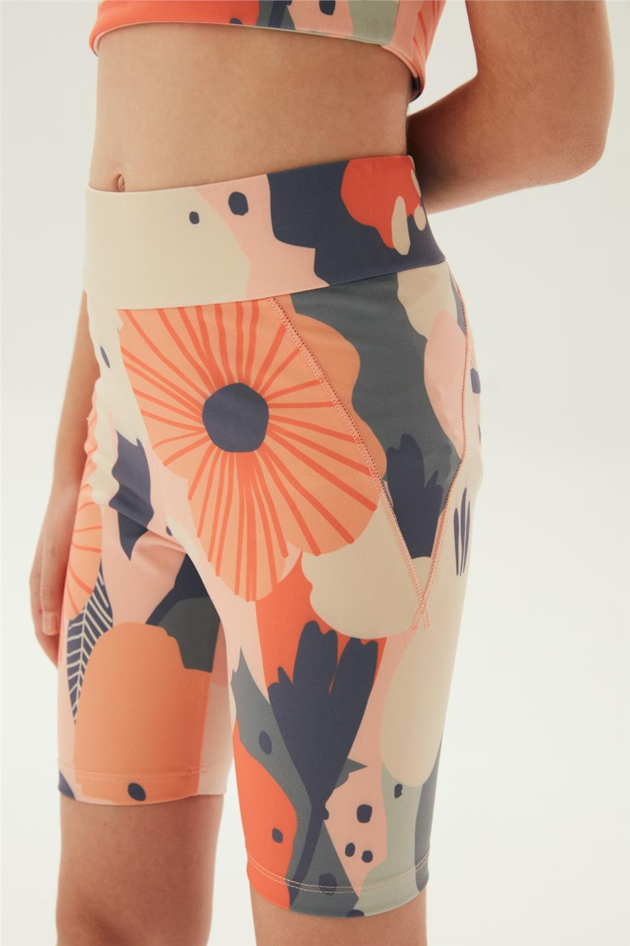 Tyess Kız Çocuk Desenli Tayt