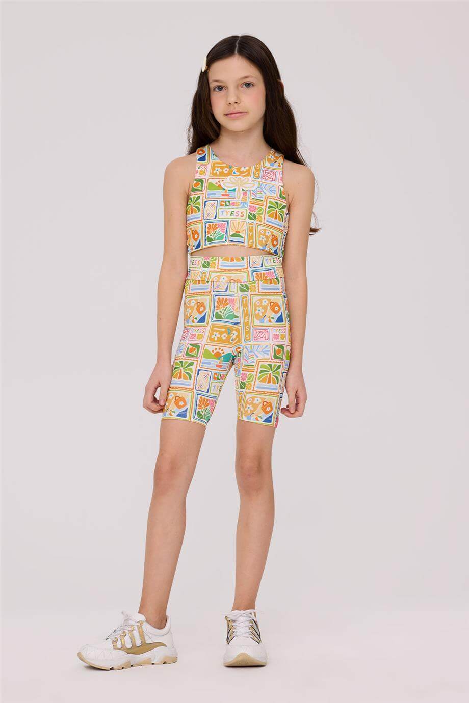 Tyess Girl Patterned TightsTyess Girl Patterned Tights