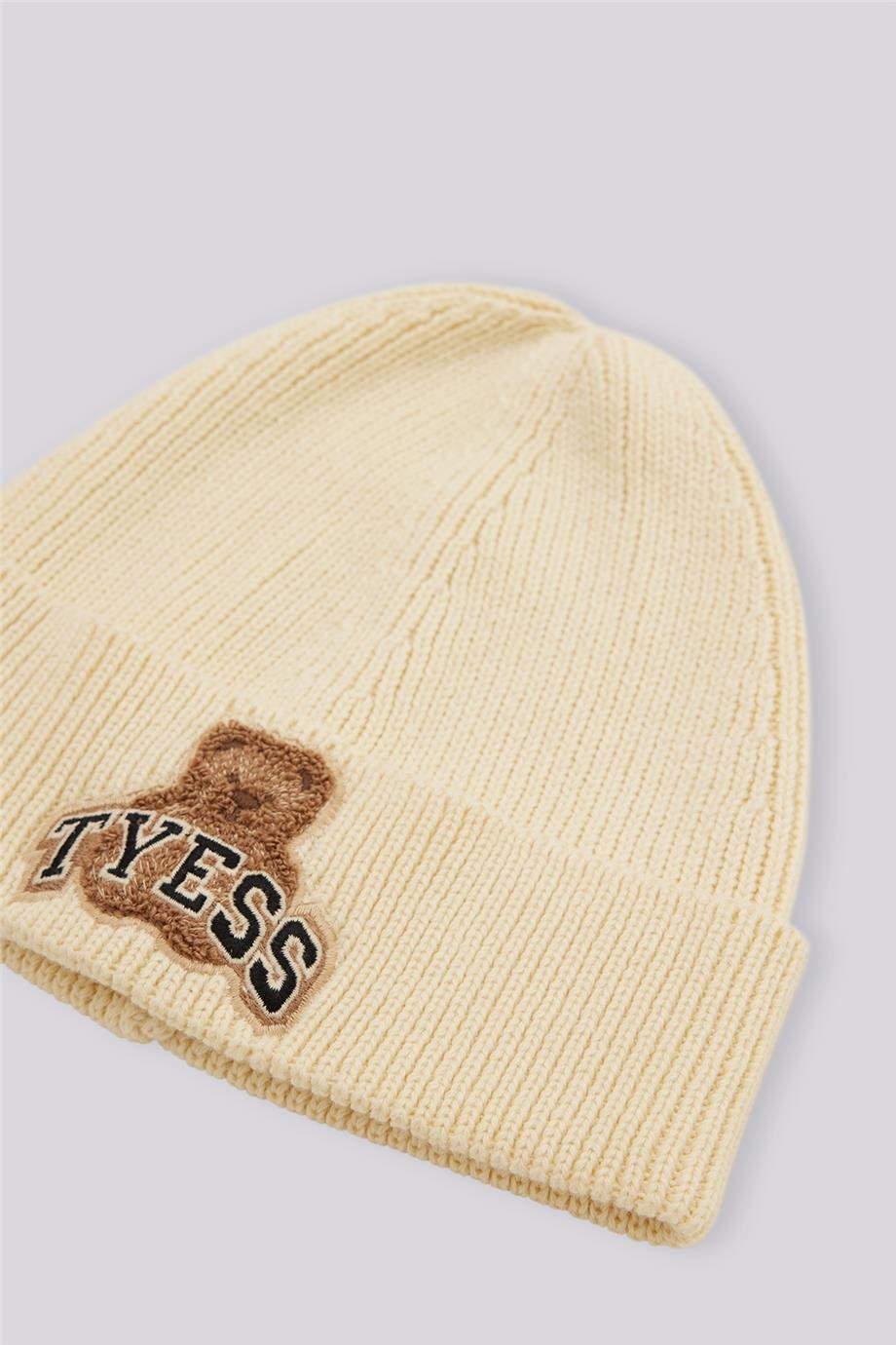 Tyess Kız Çocuk Ekru BereTyess Kız Çocuk Ekru Bere