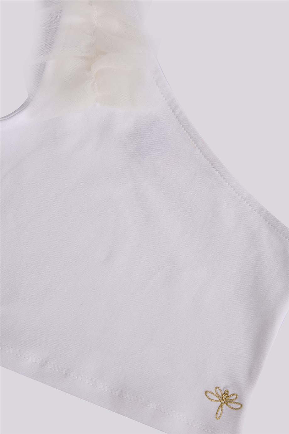 Tyess Kız Çocuk Ekru BluzTyess Kız Çocuk Ekru Bluz