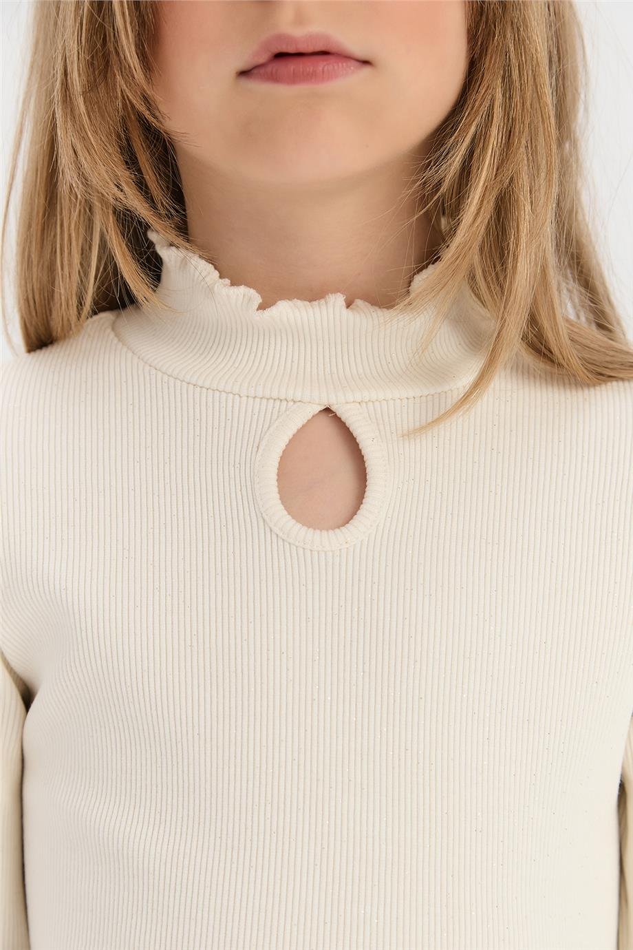 Tyess Girl Ecru BlouseTyess Girl Ecru Blouse