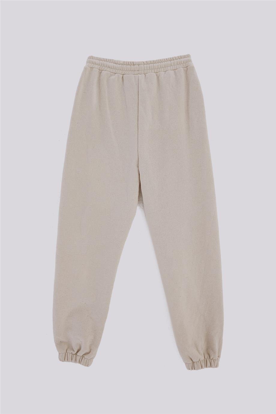 Tyess Kız Çocuk Ekru Eşofman AltıTyess Kız Çocuk Ekru Eşofman Altı