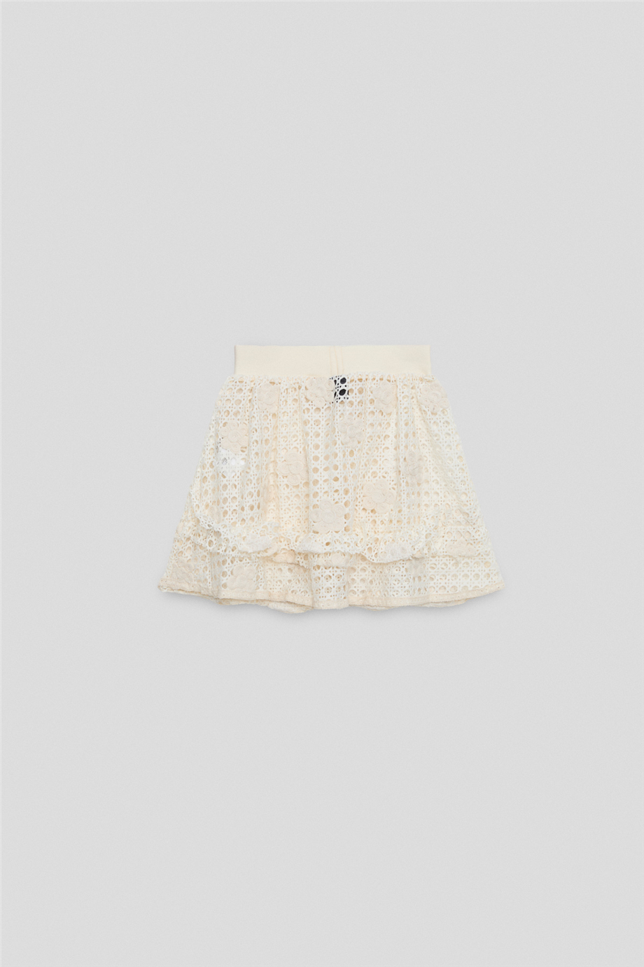 Tyess Girl Ecru SkirtTyess Girl Ecru Skirt
