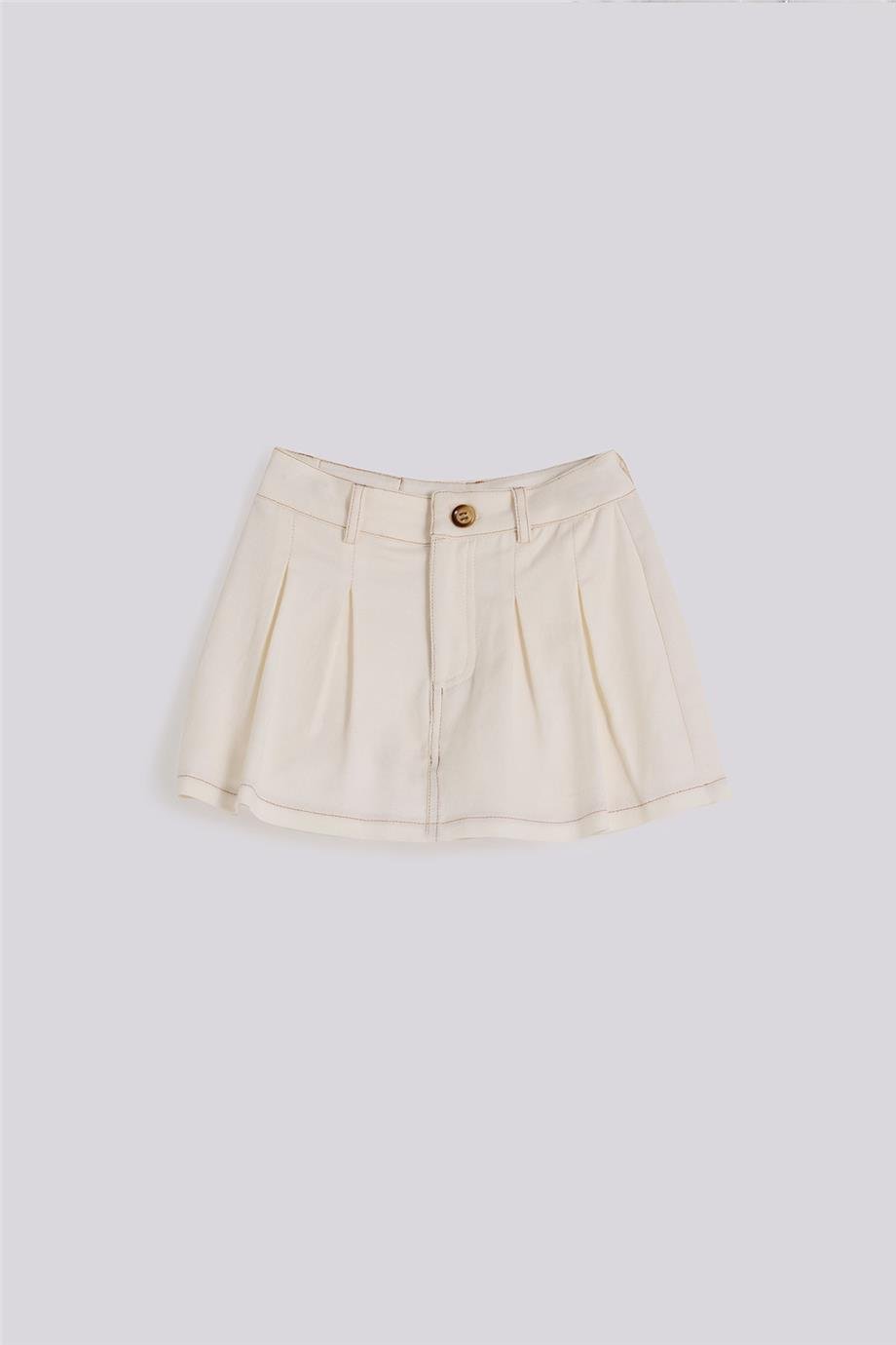 Tyess Kız Çocuk Ekru EtekTyess Kız Çocuk Ekru Etek