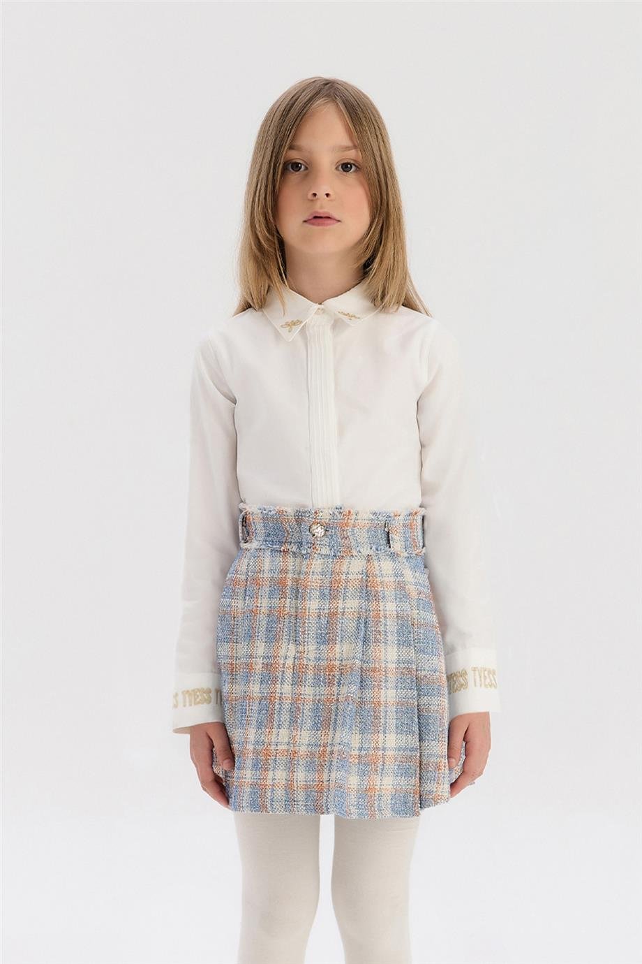 Tyess Girl Ecru ShirtTyess Girl Ecru Shirt