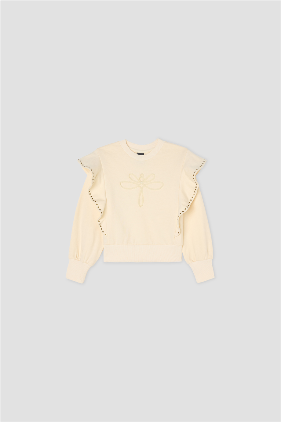 Tyess Kız Çocuk Ekru SweatshirtTyess Kız Çocuk Ekru Sweatshirt