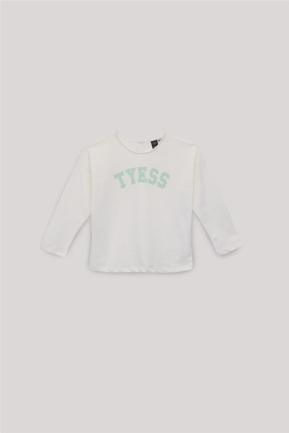 Tyess Girl Ecru Tshirt