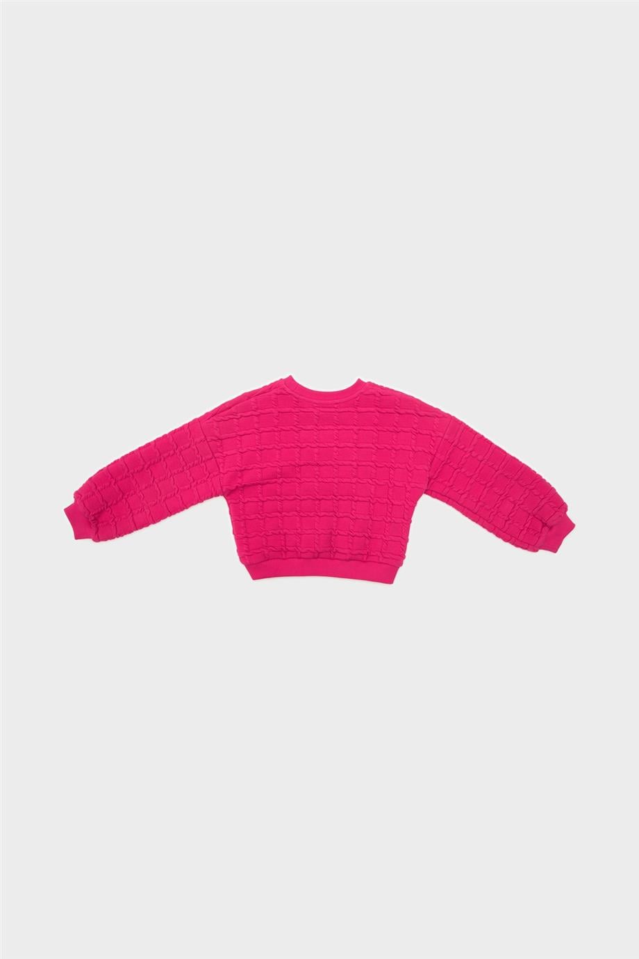 Tyess Kız Çocuk Fuşya Sweatshirt