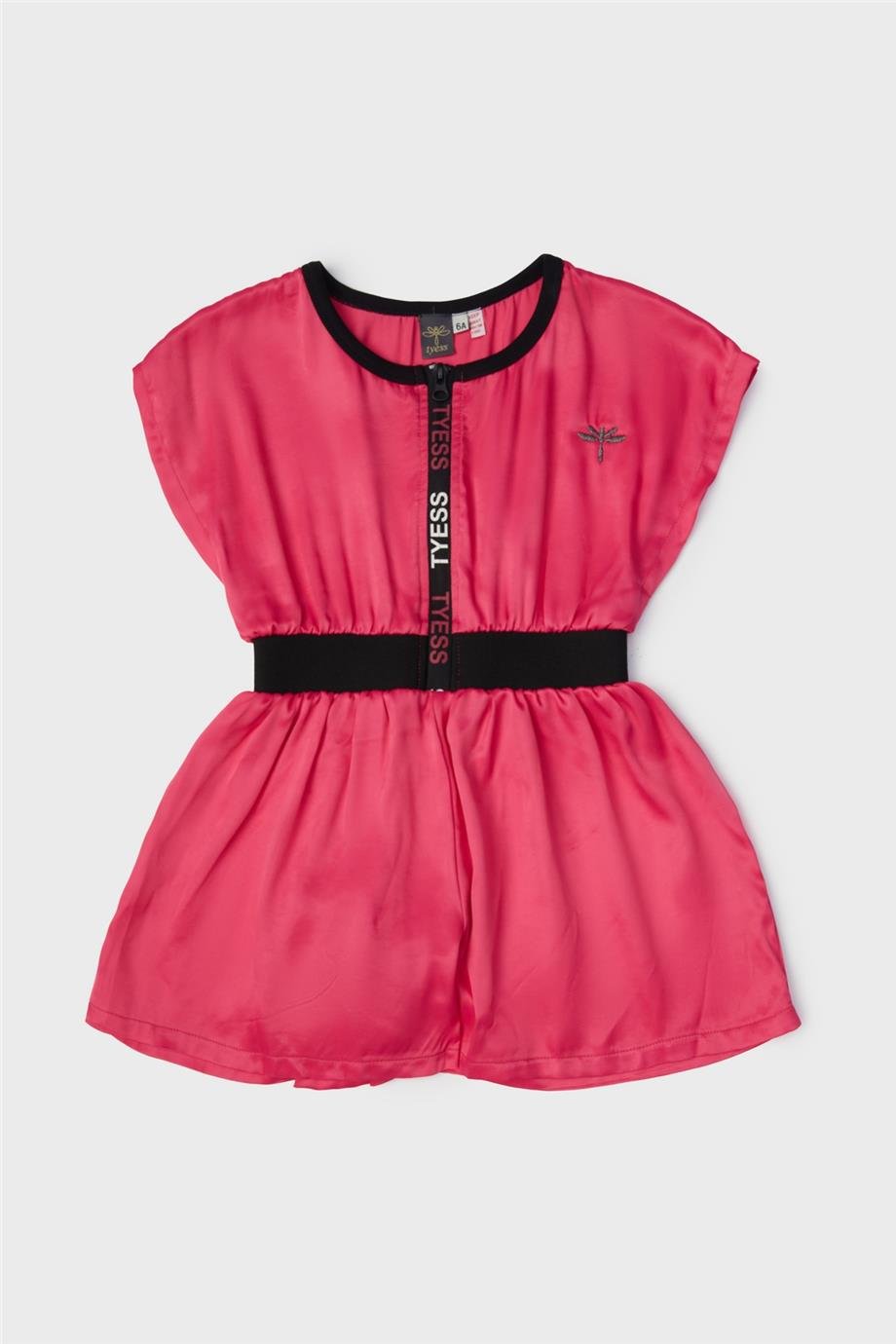 Tyess Kız Çocuk Fuşya Tulum