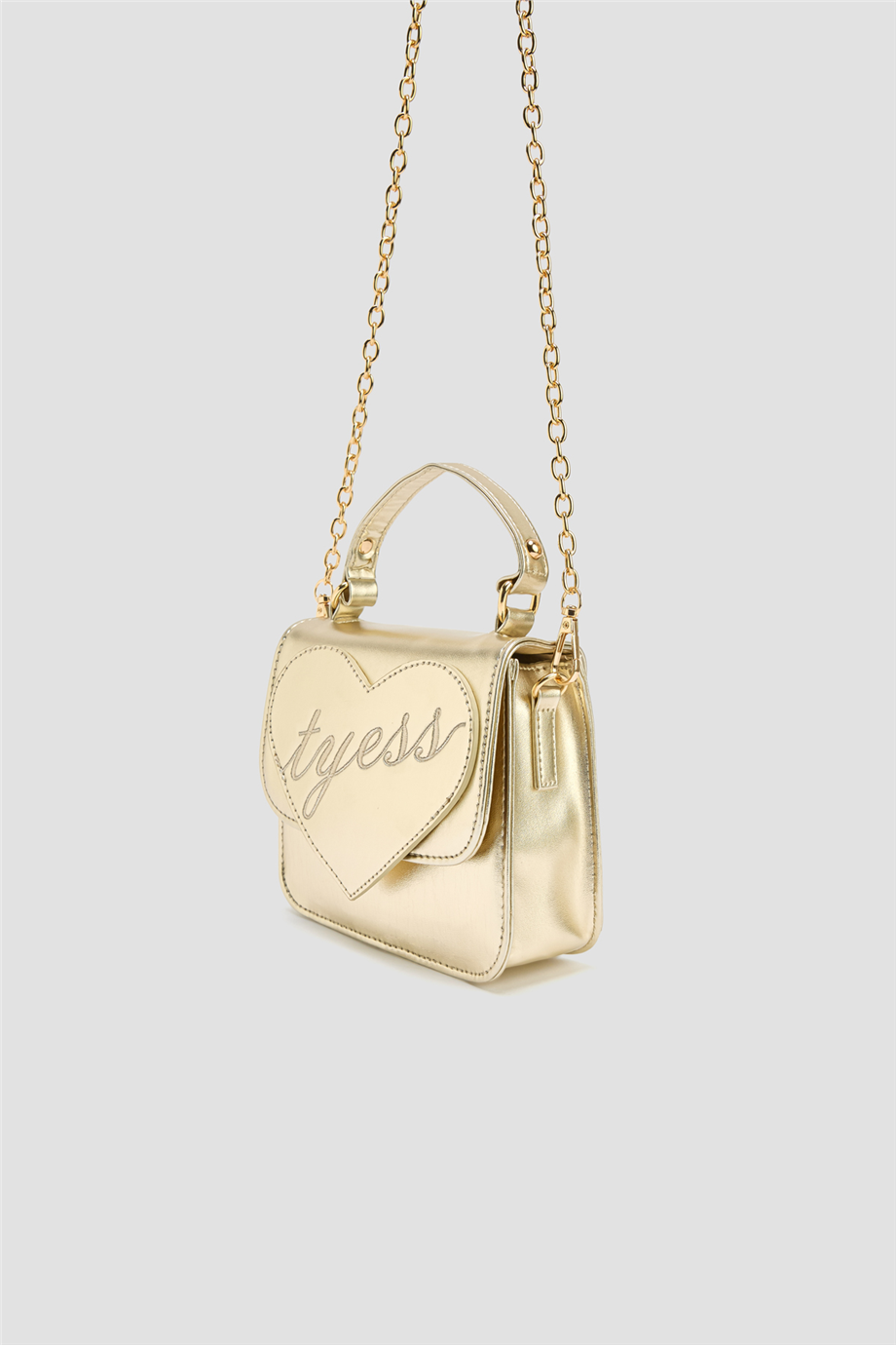 Tyess Girl Gold BagTyess Girl Gold Bag