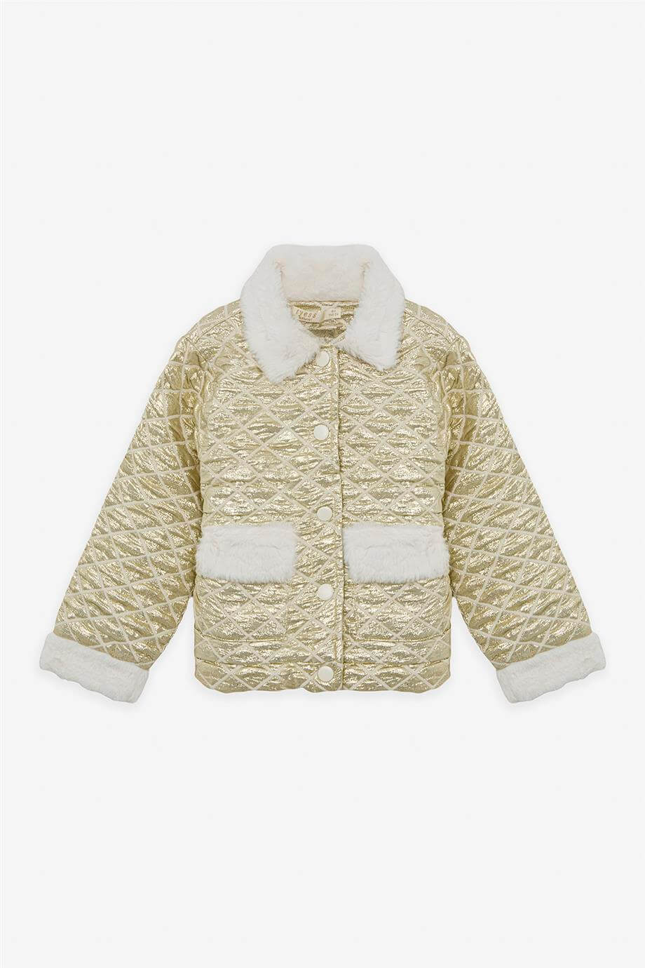 Tyess Girl Gold JacketTyess Girl Gold Jacket