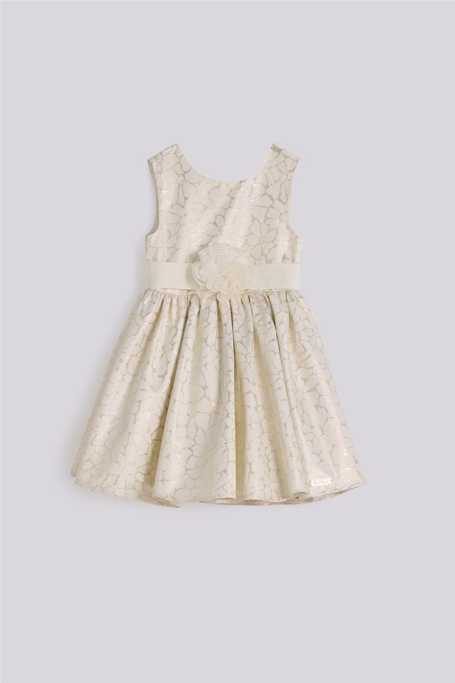 Tyess Kız Çocuk Gold ElbiseTyess Kız Çocuk Gold Elbise